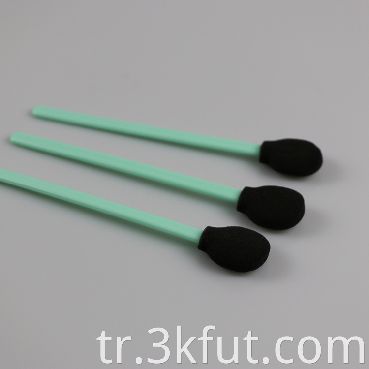 swab solvent foam tipped cleaning swab